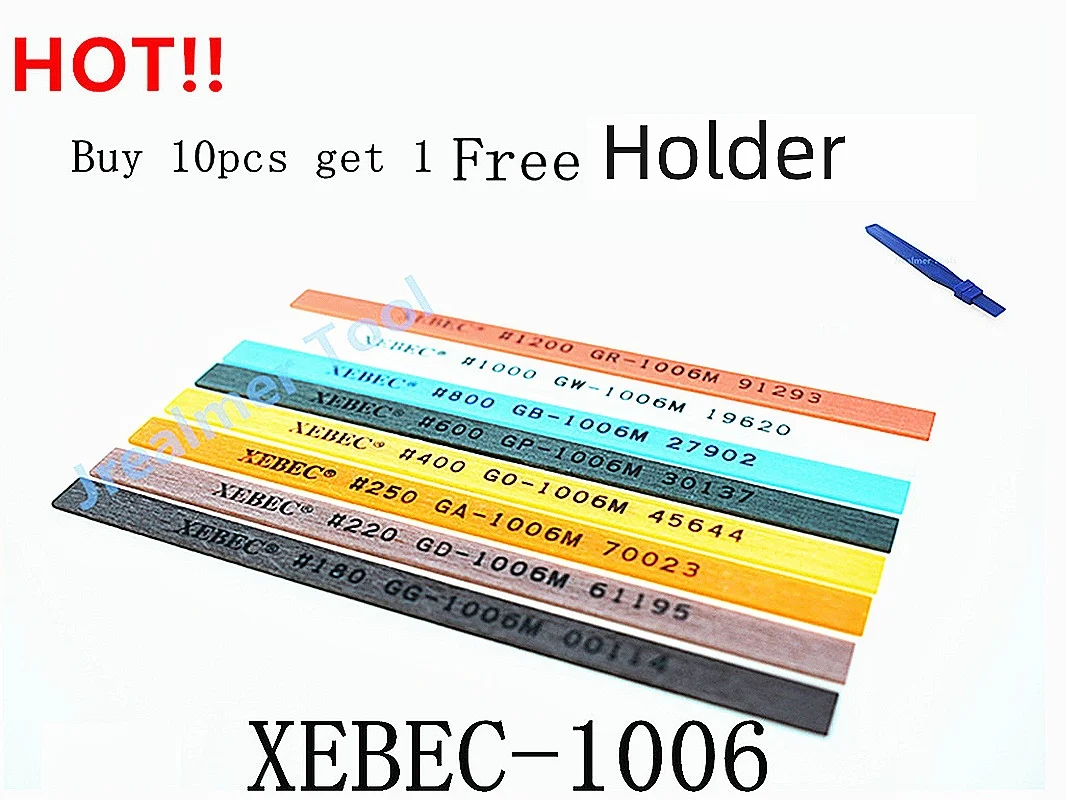Jrealmer 1 sztuk Xebec 1006 ceramiczny osełka z włókna ceramicznego osełka japonia oryginalne super narzędzie do docierania kamienia