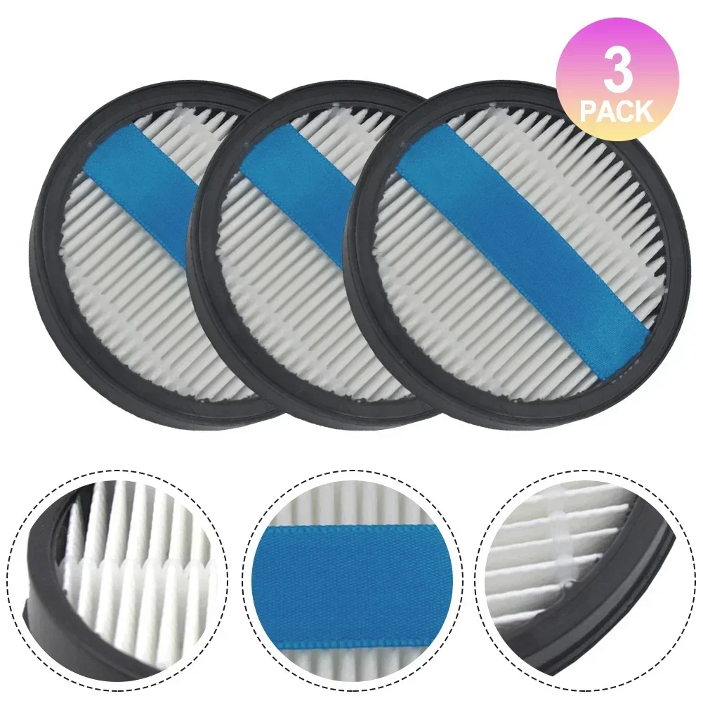 3 قطعة مرشح مع شبكة ل ‎ Vortex 7 مكنسة كهربائية لاسلكية قابلة لإعادة الاستخدام وقابلة للغسل، أجزاء أدوات التنظيف المنزلية