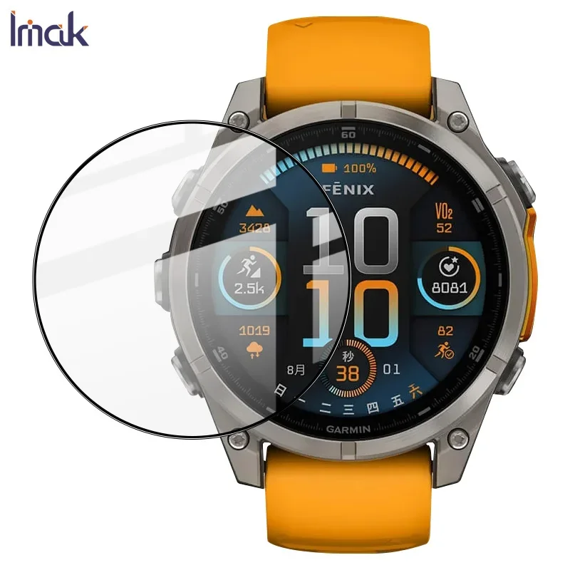 IMAK Watch Film for Garmin fenix 8 AMOLED 51mm Clean Watch Film