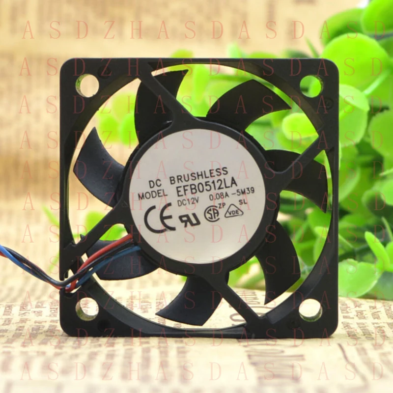 Z for  DELTA 5cm 5010 EFB0512LA 12V 0.08A Chassis Cooling Industrial Fan Small Quiet