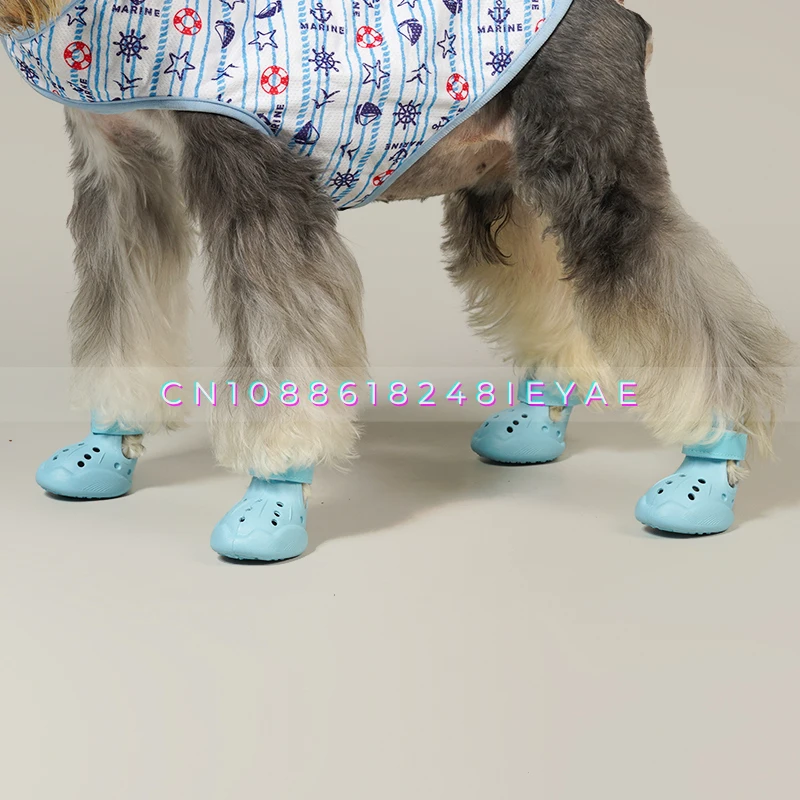 Summer Pet Sandals Breathable Small-large Dog Shoes Golden Retriever Husky French Bulldog Shoes  Zapatos Para Perro