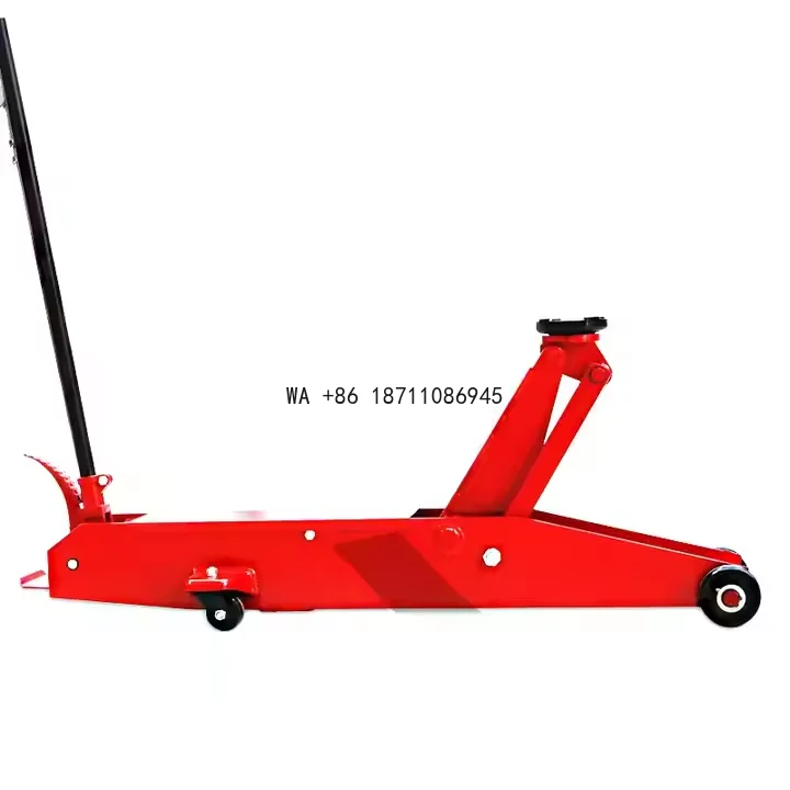 5 Ton Hydraulic Trolley Floor Jack Long Chassis CE Certified Heavy Duty Lifting Tool