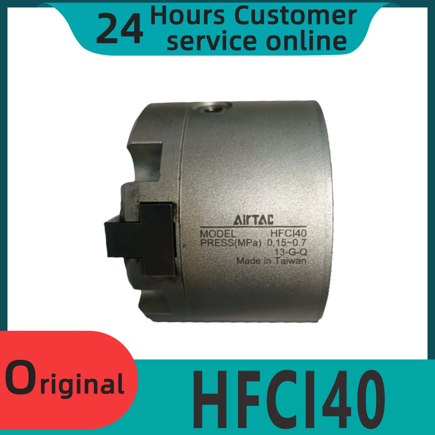 

Brand new original HFCI40 HFCI50 HFCI63 two jaw pneumatic finger cylinder