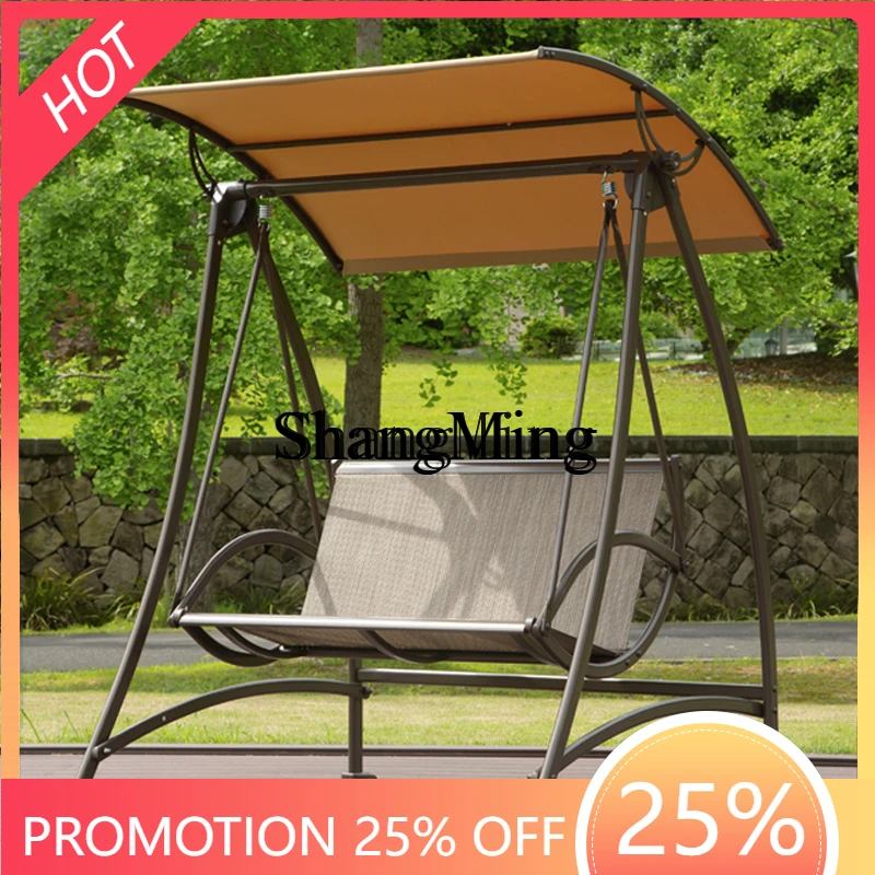 ZYY exquisite and fashionable outdoor swing patio balcony rocking chair garden yard swing double hanging chair