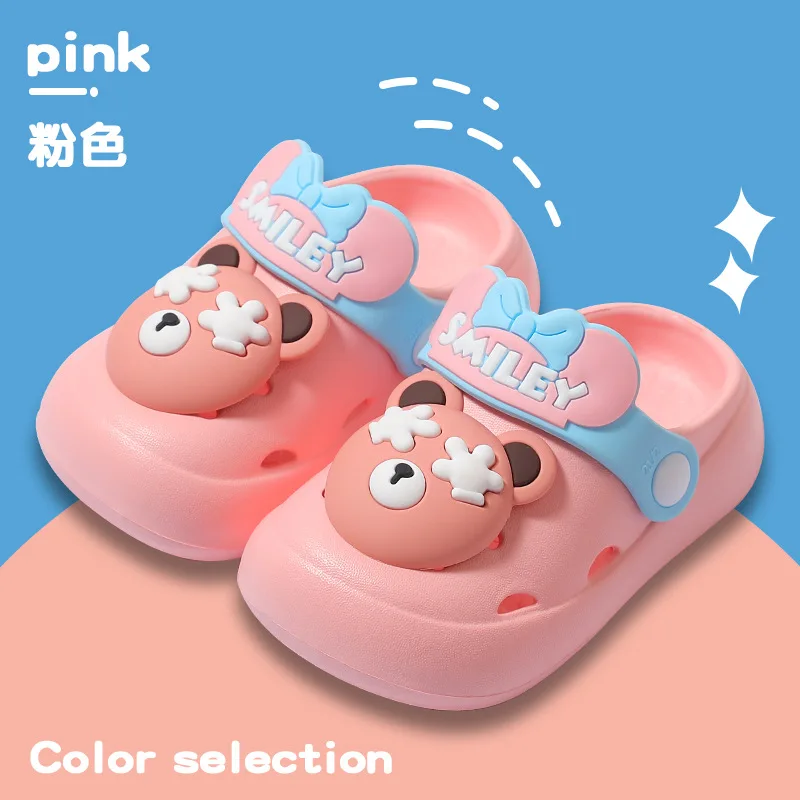 Children's Hole Shoes Summer EVA Slippers Non-slip Light Soft Sole Sandals for Boys and Girls 1-9 Years Old Outwear