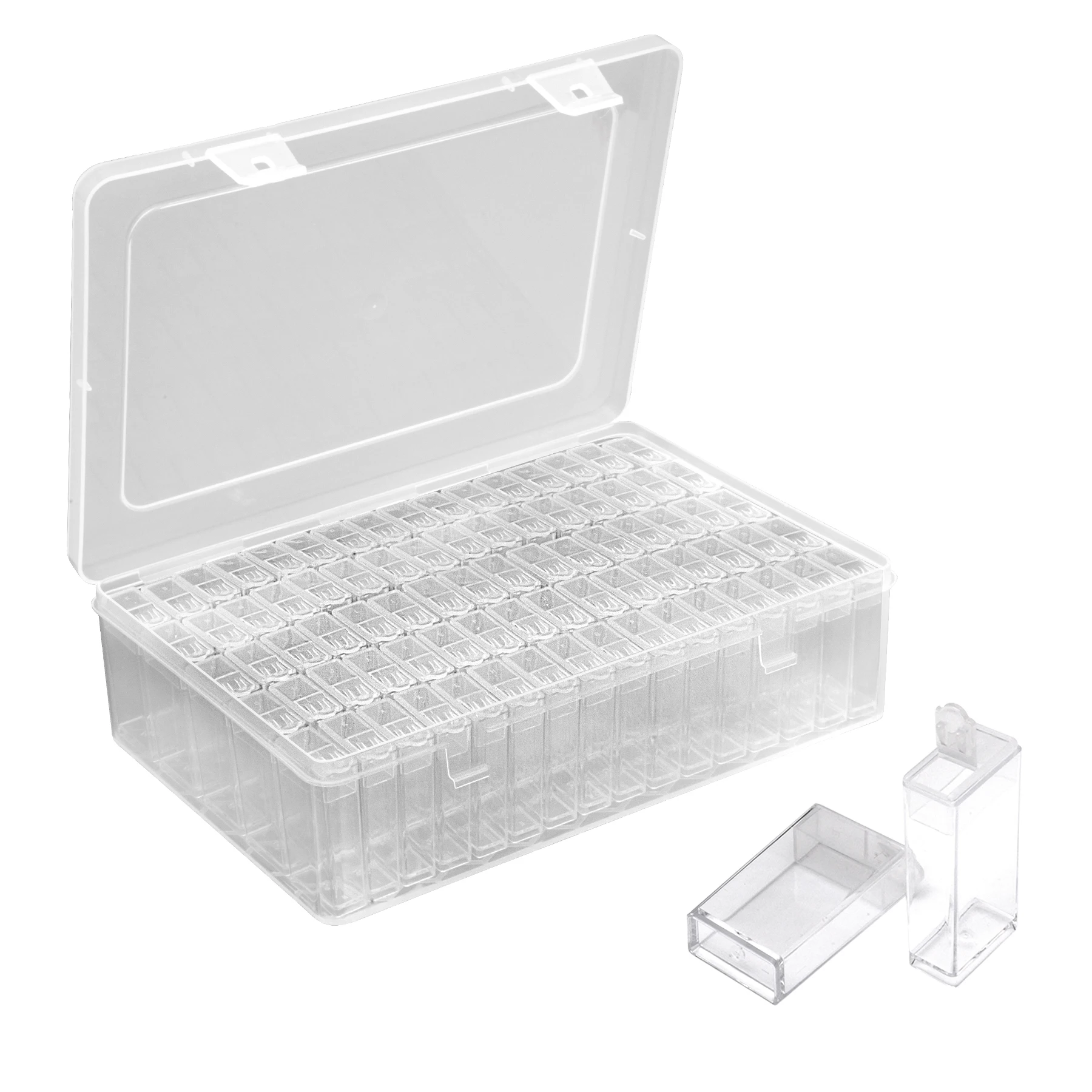 80/120 Jars diamond painting rrt storage container, suitable for diamond art diy, crafts, jewelry