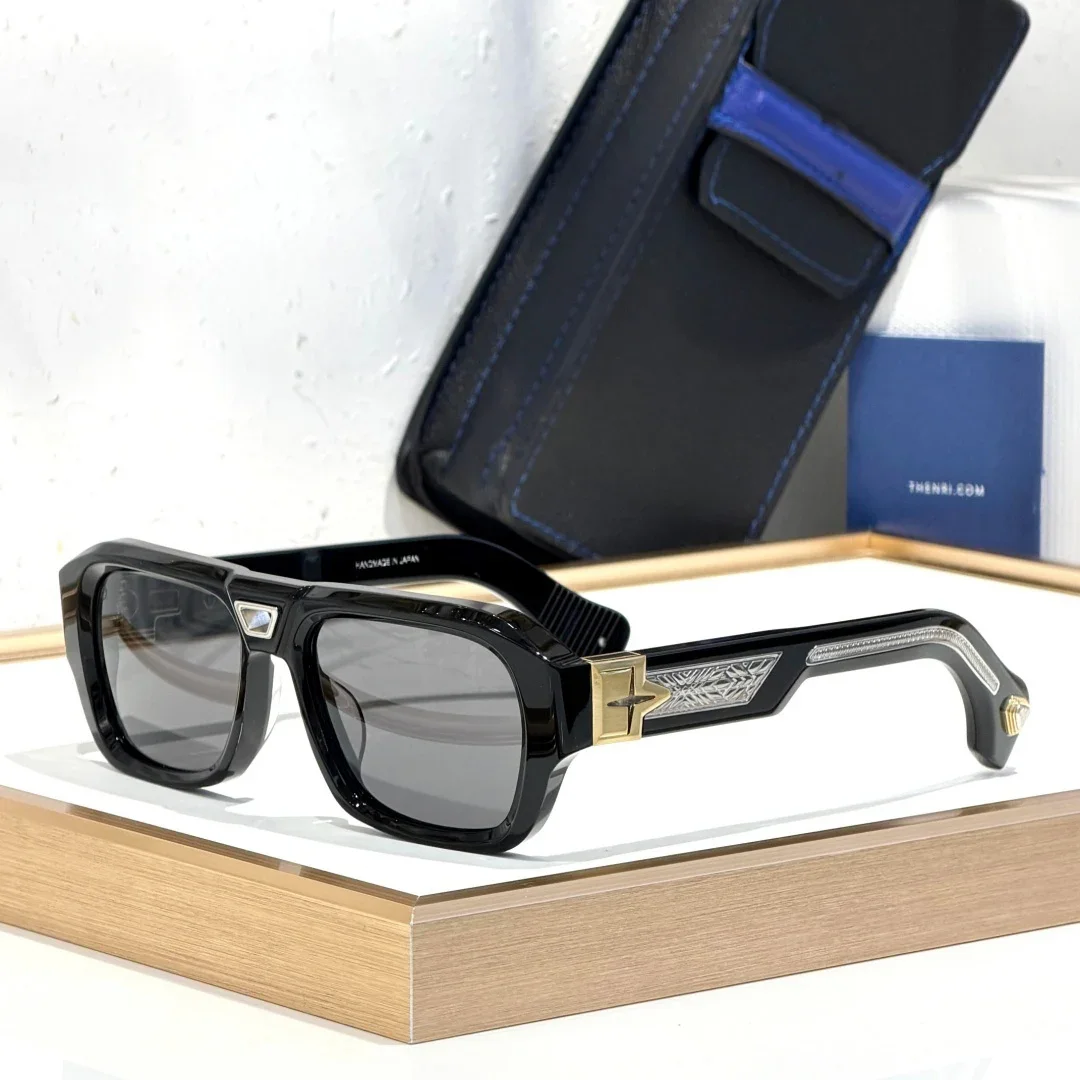 T-HE MEGA 60-17-145 Top Quality Mens Sunglasses for Women Retro trend Luxury Acetate UV400 Designer Sunglasses Frame