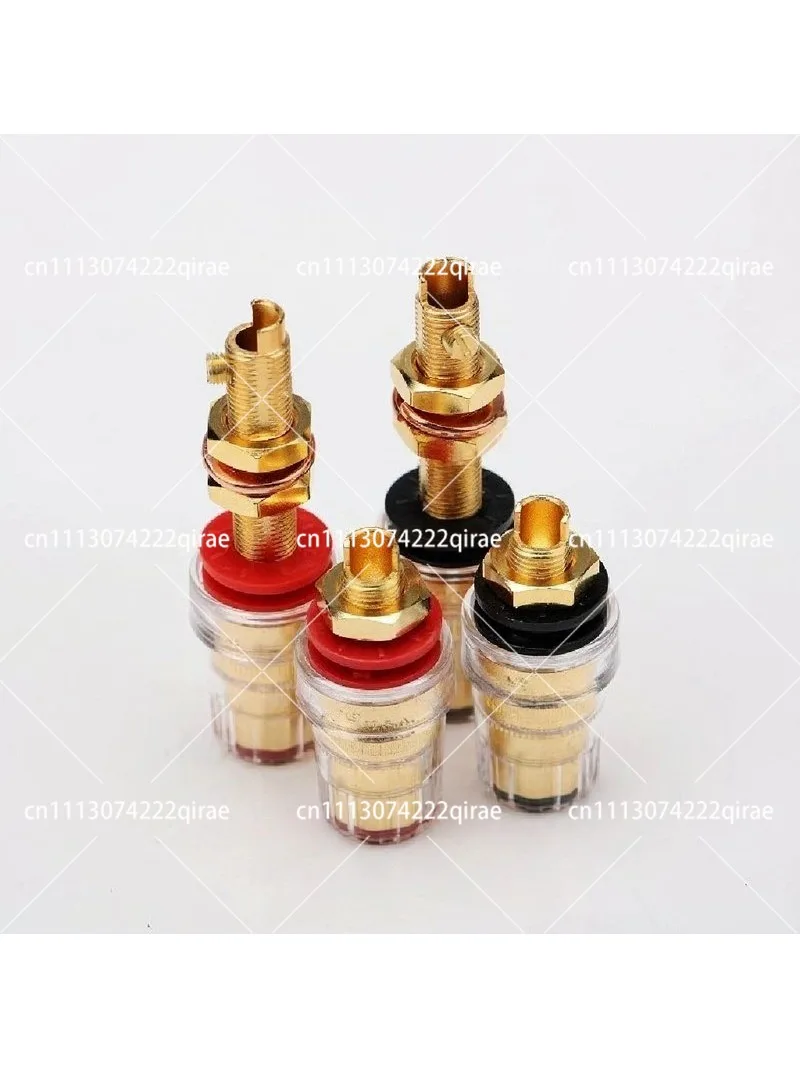 Brass Gold Plated Amplifier/Speaker Terminal Posts CMC-858-L-G Long Pair / CMC-858-S-G Short Pair