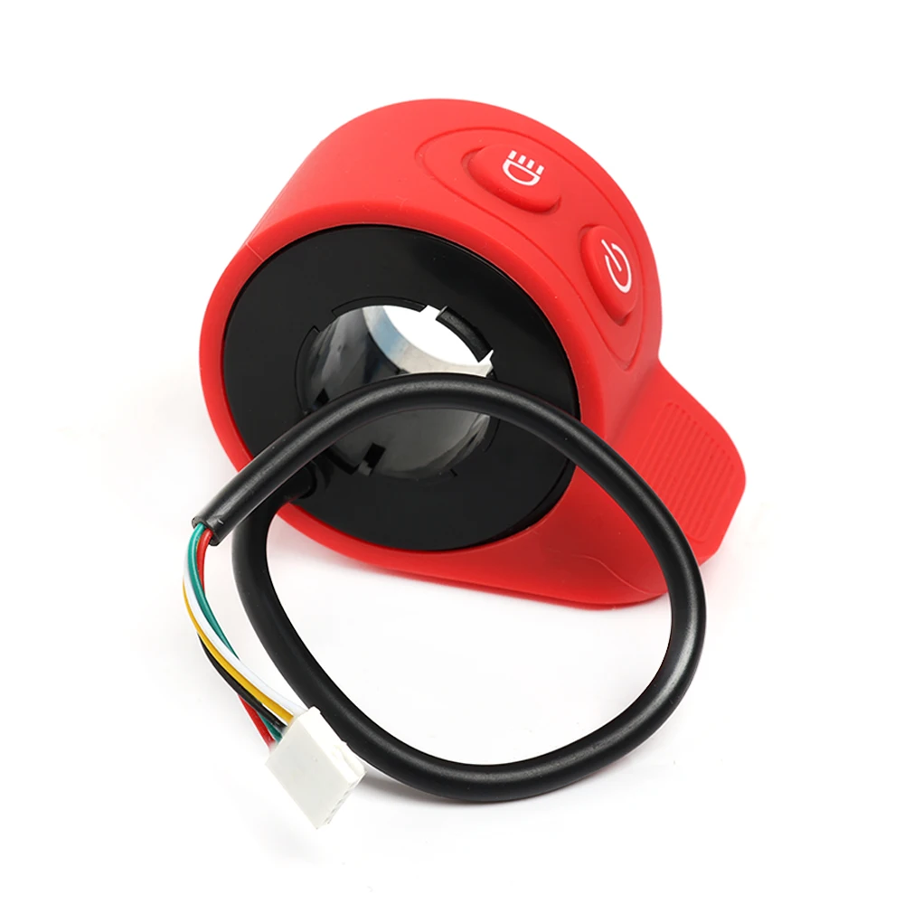 Przycisk kciuka do skutera elektrycznego HX X7 X8 Przycisk akceleratora Przełącznik przepustnicy Włączanie i wyłączanie lampy Kontrola prędkości światła Części Akcesoria