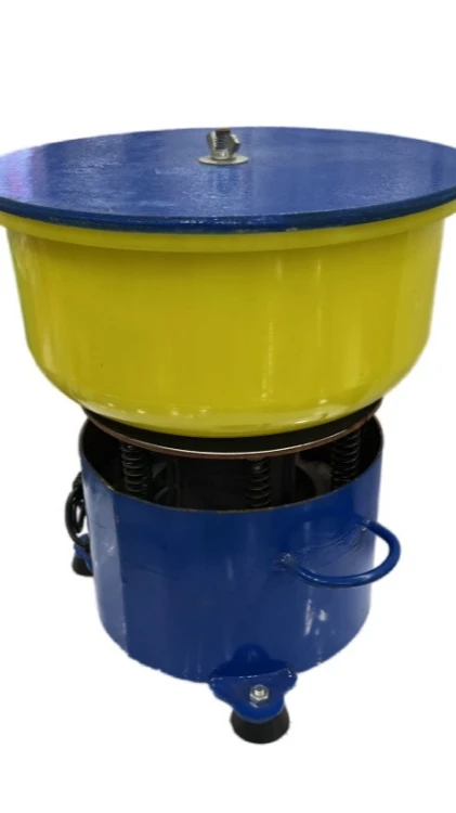 New Style 12 inch small vibration polishing bucket grinder jade vibration polishing machine automatic jadeite agate