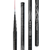 High Quality Carbon Super Light Fishing Rod Positionable Fiber Telescopic Handle Stream Pole 2.7/3.6/4.5/5.4/6.3/7.2MTravel Carp