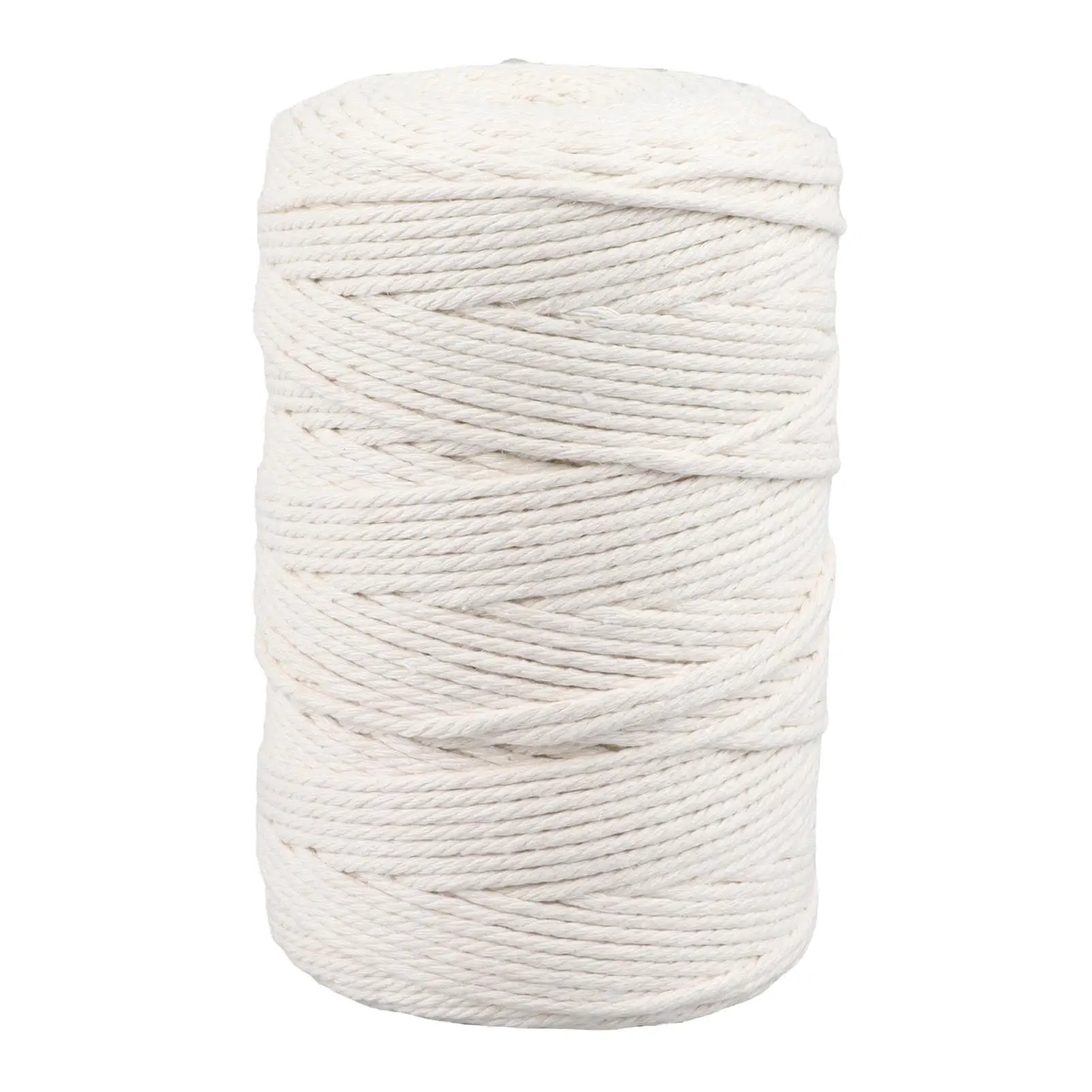 

Ярко-белая хлопковая нить для вышивания, 273 ярда, мягкая, прочная, ширина 3 мм, устойчивая к разрыву, изысканная текстура для украшения