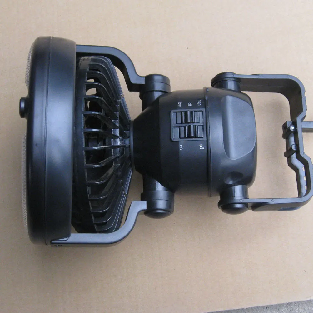 

Creative LED Tent Camping Ceiling in 1 Multi-functional 18 LED Camping Tent Lamp for Indoor Outdoor (Black, Without Batter