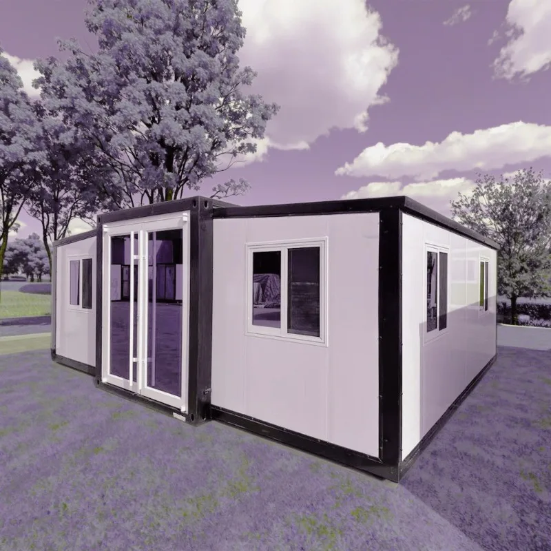 Eco-friendly Container House Fast Assemble Modular Prefab Container House Family Living Camping Simple Folding House Container