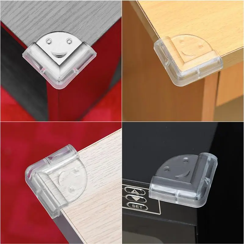 2 Pcs Table Corner Protector Baby Safety Edge Protection Kids Anticollision Guards Soft Transparent Protector For Kids Proofing