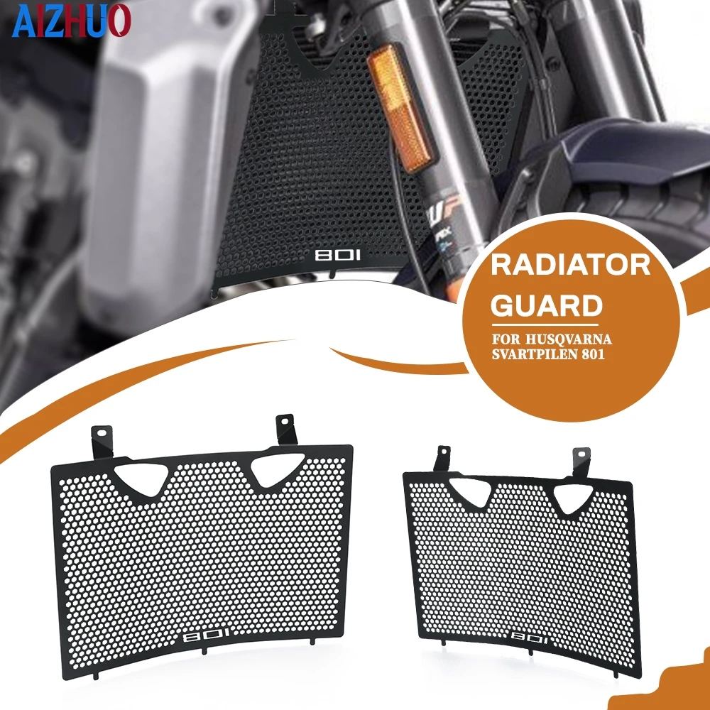 

For Husqvarna Svartpilen 801 Vitpilen 801 T5-5754 2024 2025 2026 2027 Radiator Grille Guard Aluminium Motorcycle Accessories
