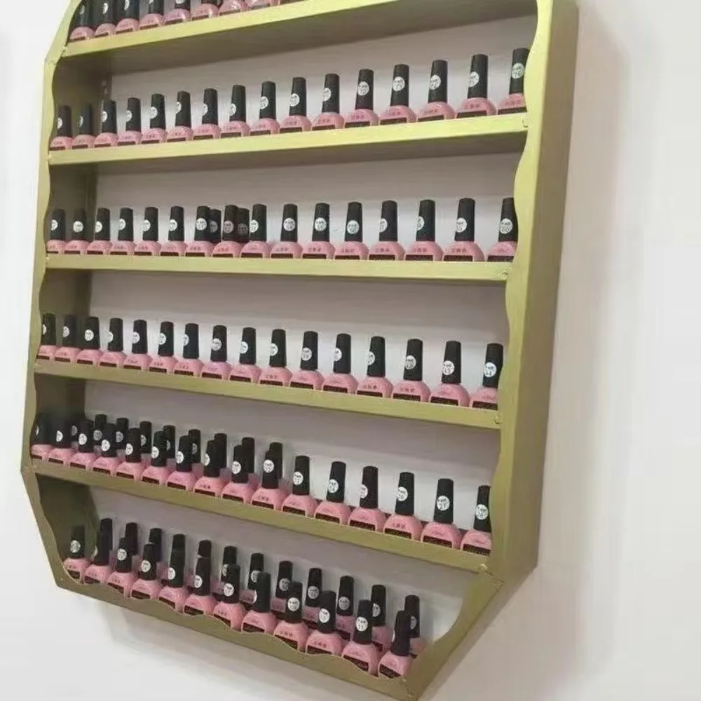 Nail Art Display Stand  Wall Mount for Nail Polish Storage in Nail Salons