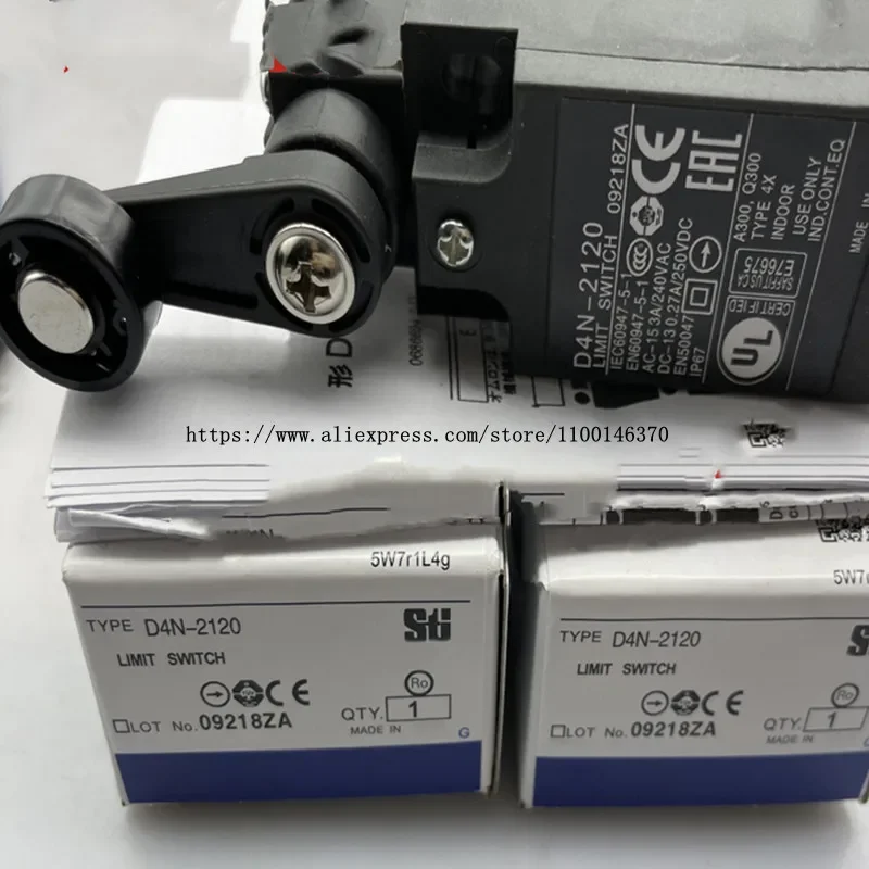 

Новый высококачественный концевой выключатель (лимитный переключатель) 5 шт. D4N-2220 D4N-2A20 D4N-2B20 D4N-1120 D4N-9120 D4N-2120