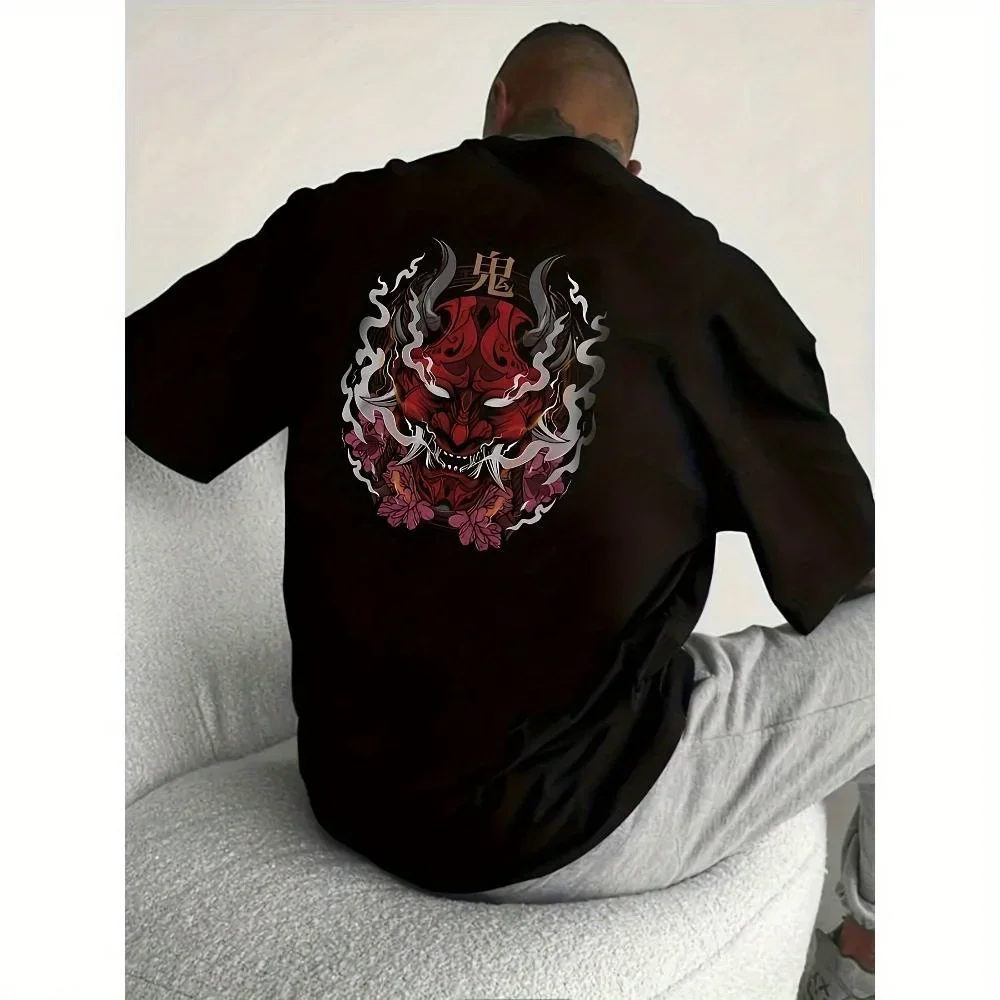 تيشيرت رجالي مقاس كبير، 100% قطن، أزياء عيد الميلاد، بلوزة رجالية، مناسبة للارتداء في المنزل، محلات المكاتب #1