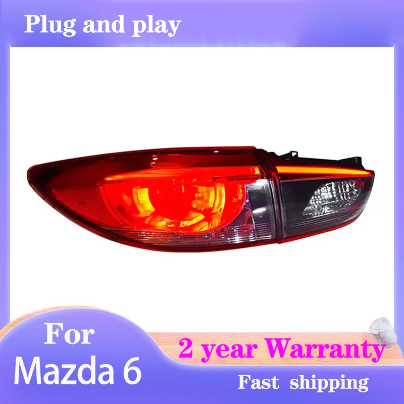 

Стайлинг автомобиля задний фонарь для Mazda 6, задний фонарь Atenza, задний DRL, противотуманный тормоз, указатель поворота, задний ход