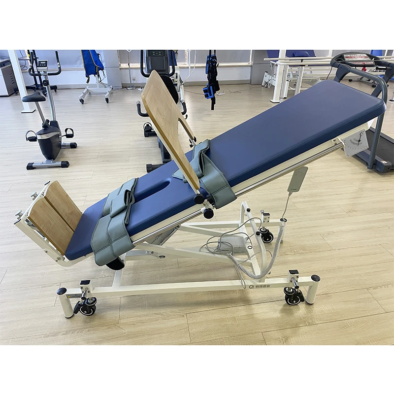 

Multifunctional Electric Physiotherapy Standing Training Bed Upright Tilt Rehabilitation Equipment Medical Bed