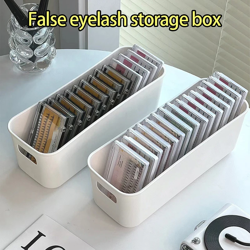 1Pcs Falsche Wimpern Lagerung Box Für Wimpern Verlängerung Werkzeug Organizer Lash Zubehör Kosmetik Make-Up Werkzeuge Lagerung Box