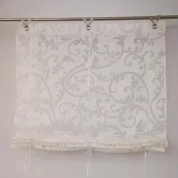 White Wave Embroidered Flowers Window Valance Living Room Elegant Lace Curtain Valance Warp Ruffled Short Curtains Kitchen