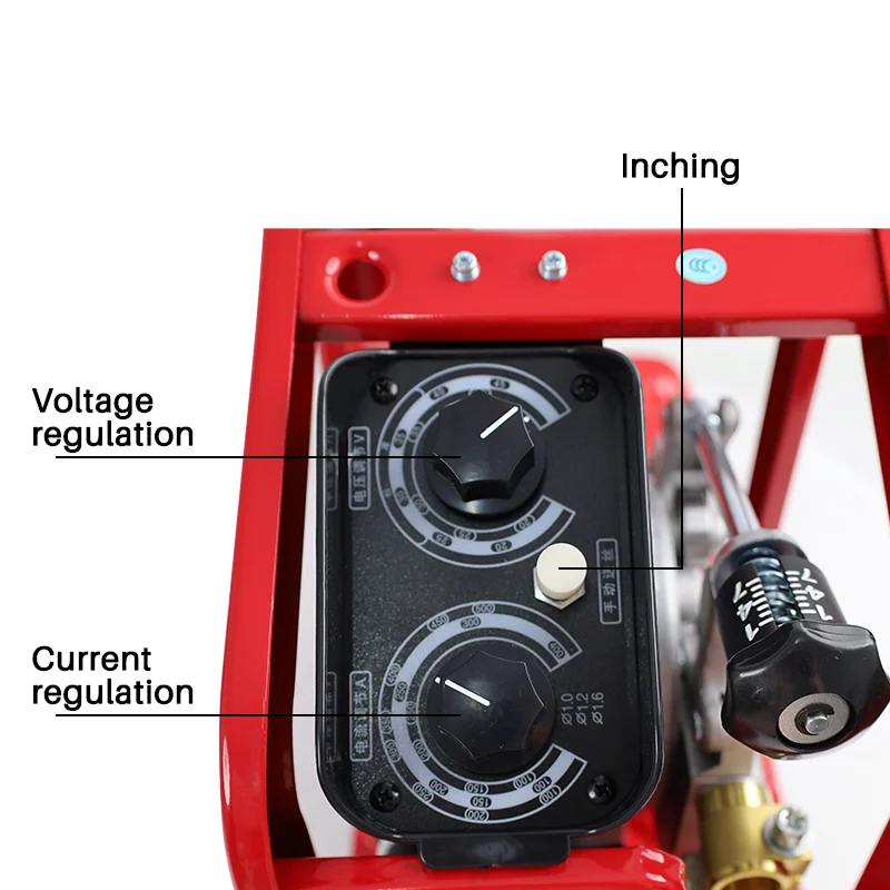 

MIG350 500 CO2 MIG MAG Pana Sonic DC24V 75W Double Drive Mig Welding Wire Feeder for MIG Welding Machine