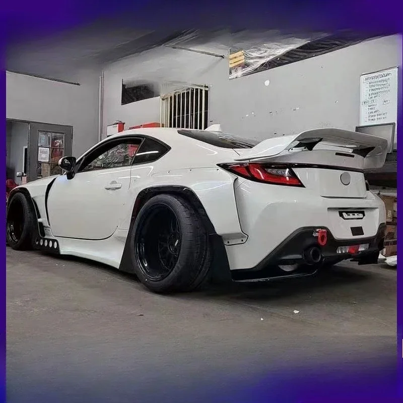 سوبارو BRZ تويوتا GR86 ألياف الكربون ضاغط زعنفة ثابتة الرياح الجناح لتويوتا 86 تعديل GT22Car أجزاء #4