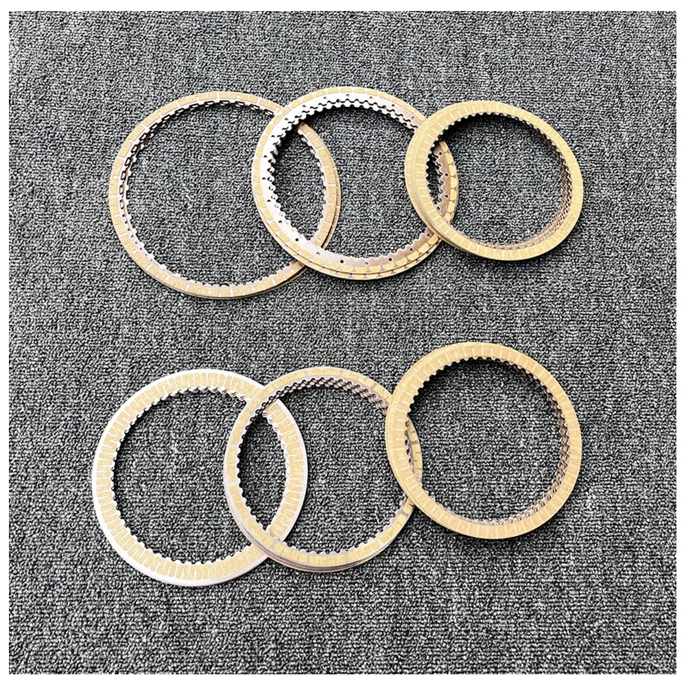 09G TF60SN Transmission Clutch Friction Plate Kit Fix Slip Burn Delayed Shift Fit VW Magotan Golf Lavida Audi 2006‑2012 Gearbox