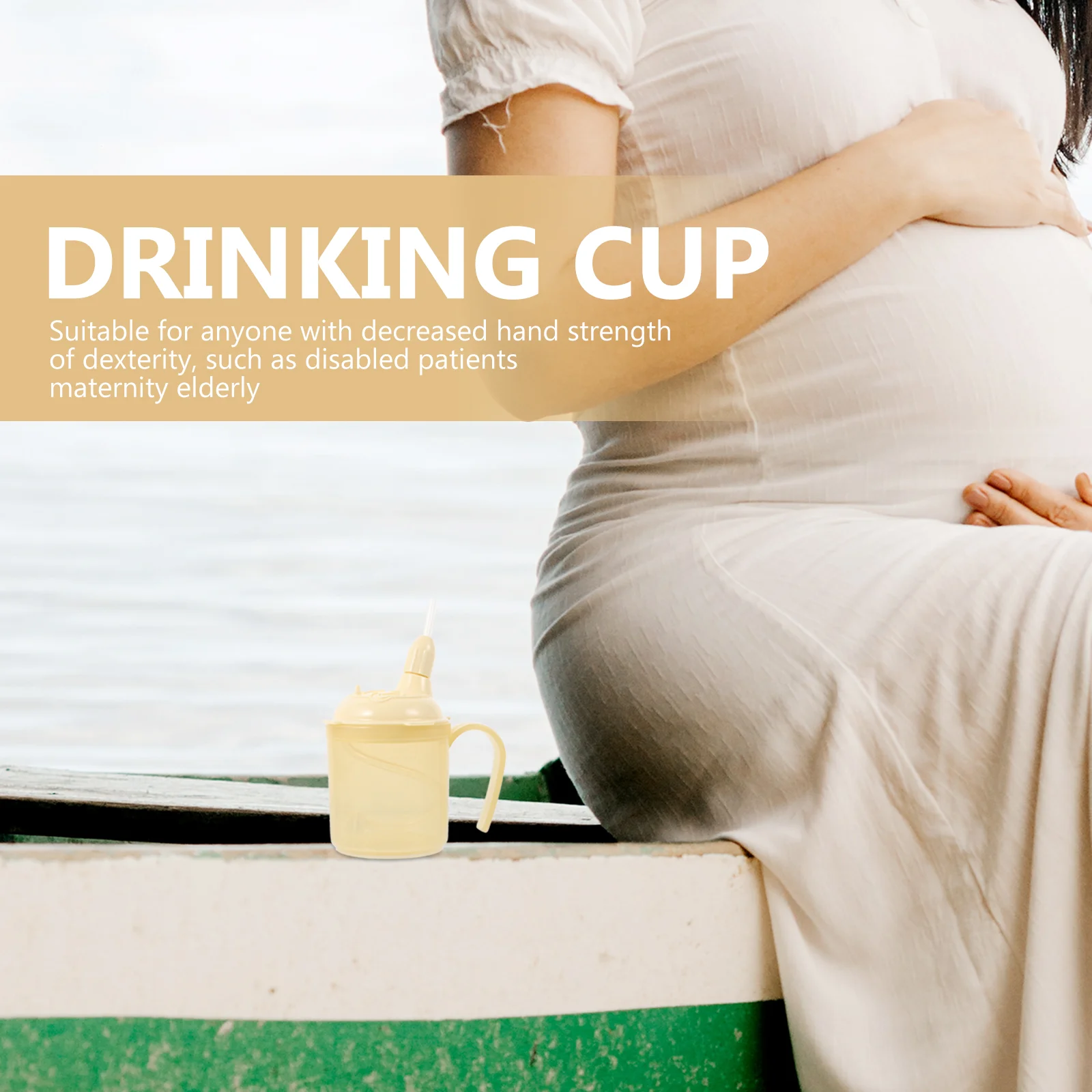 Cup Drinking Glasses The Elderly Maternity Water Bedridden Patient Unbreakable Leakproof Care Dysphagia Cups For Adults