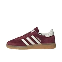Adidas Handball Spezial Men's and Women's Skateboarding Shoes, Lightweight, Anti-slip, Durable, T-head Training Sneakers, Red