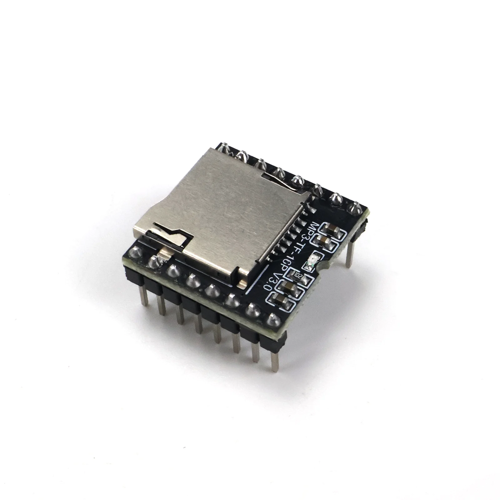 DFPlayer Mini MP3 Player Module V3.0 TF Card U Disk Serial IO Voice Decoder Audio DIY Sound Module MP3-TF-16P for Arduino