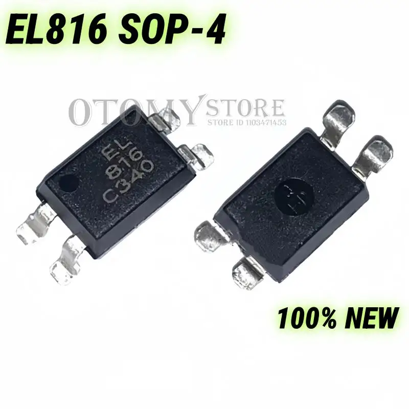 50-100 قطعة 100% جديد EL816 SOP4 B/C DIP4 شرائح