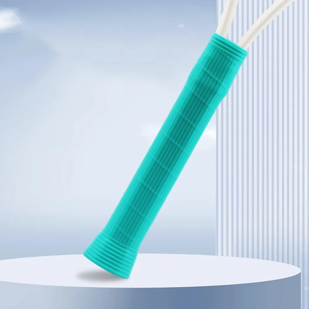 

Silicone Tennis Racket Grip Cover Replacement Non-Slip Tennis Racket Handle Sleeve Wear-Resistant Reusable