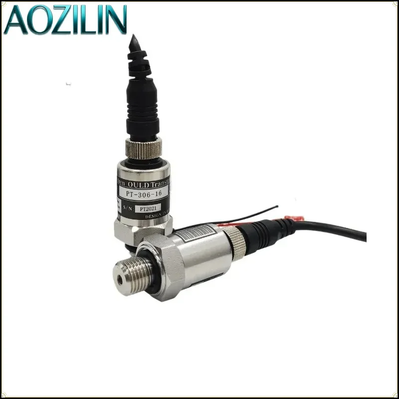 AOZILIN for Orid PT-306 Pressure Sensor Transmitter Screw Air Compressor 4-20mA Output Universal Air Pressure Gauge
