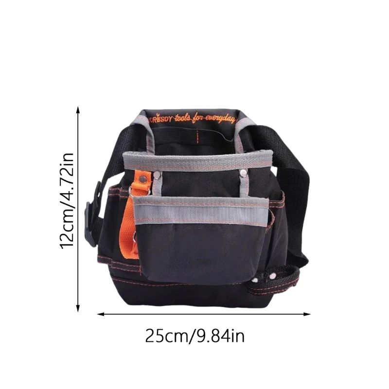 Borsa per attrezzi con clip da cintura Borsa per attrezzi riparazione multifunzionale con clip Dropship