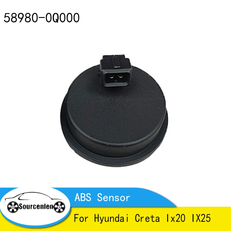 Rear Bearing Sensor Wheel Speed Axle Head Sensor For Hyundai Creta Ix20 IX25 Rear Axle Head ABS Sensor 589800Q000 58980-0Q000