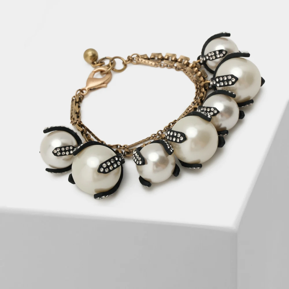 

Amorita boutique Fashion exaggerated artificial pearl bracelet