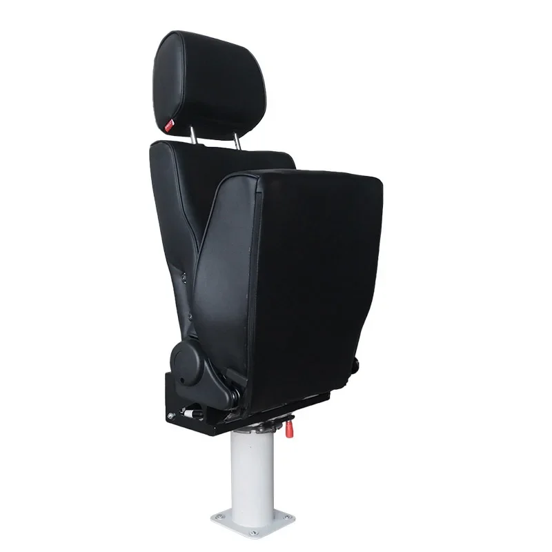 Black Ambulance Doctor Seat Flip and Rotatable Modified Car Seat