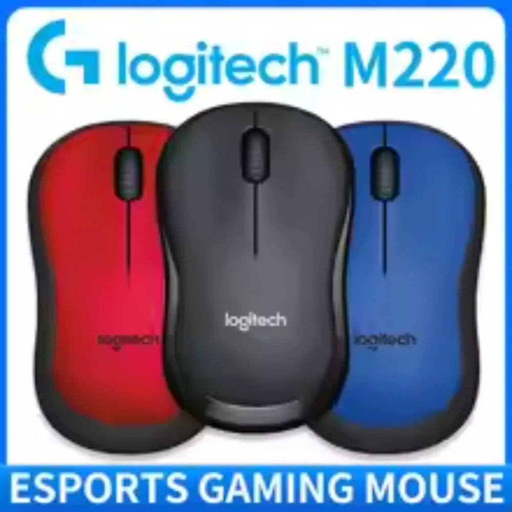 

Logitech M220 wireless mouse is suitable for laptops is a silent and portable option.making it a super convenient office mouse