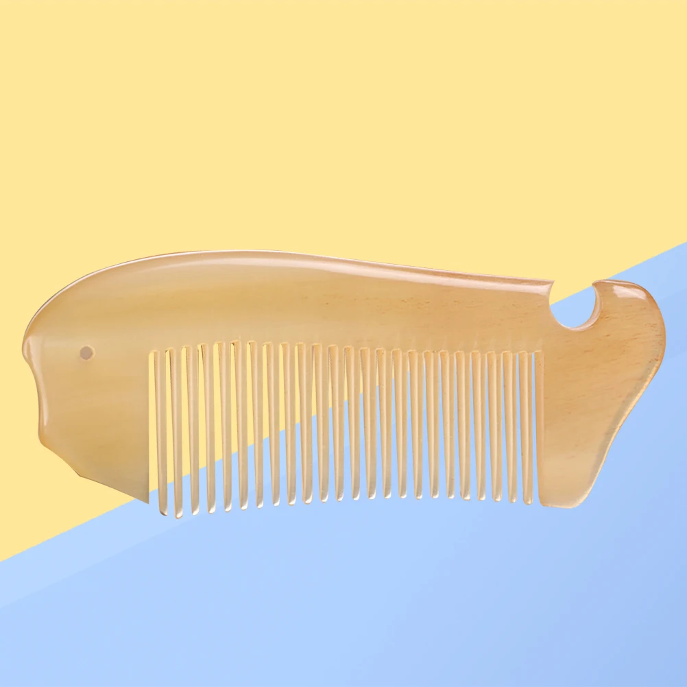 

Расческа для волос с овечьим рогом, натуральный протеин, антистатическая расческа для стимуляции кожи головы, контроль выпадения волос, изысканный дизайн