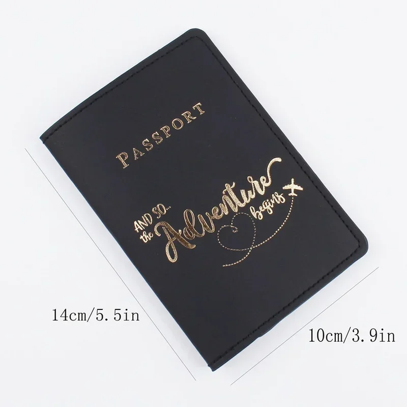 Men Women Passport Cover Wallets Hot Sale Simple Plane Women Men Travel Wedding Passport Covers Holder Fashion Wedding Gift