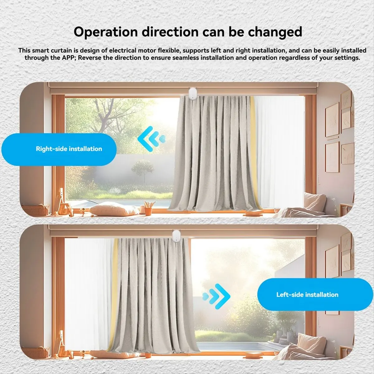A04V Tuya ZigBee Smart Electric Curtain Robot Timing Auto Opener Closer Light Sensor App Remote Control