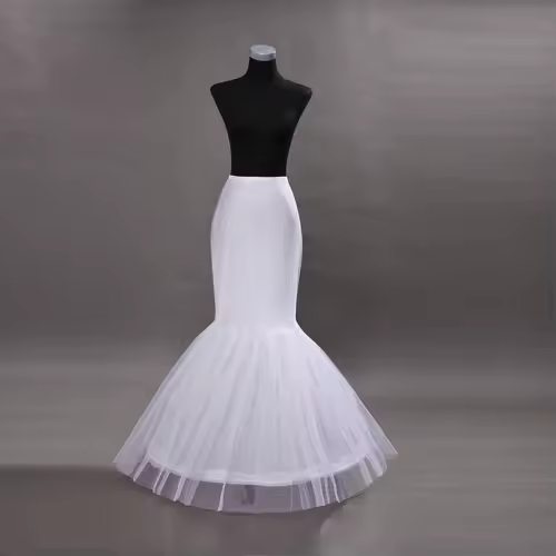 Hot Bridal Wedding Petticoat Underskirt Prom Plus Size Hoop Crinoline 12 Styles Customized - Image 2