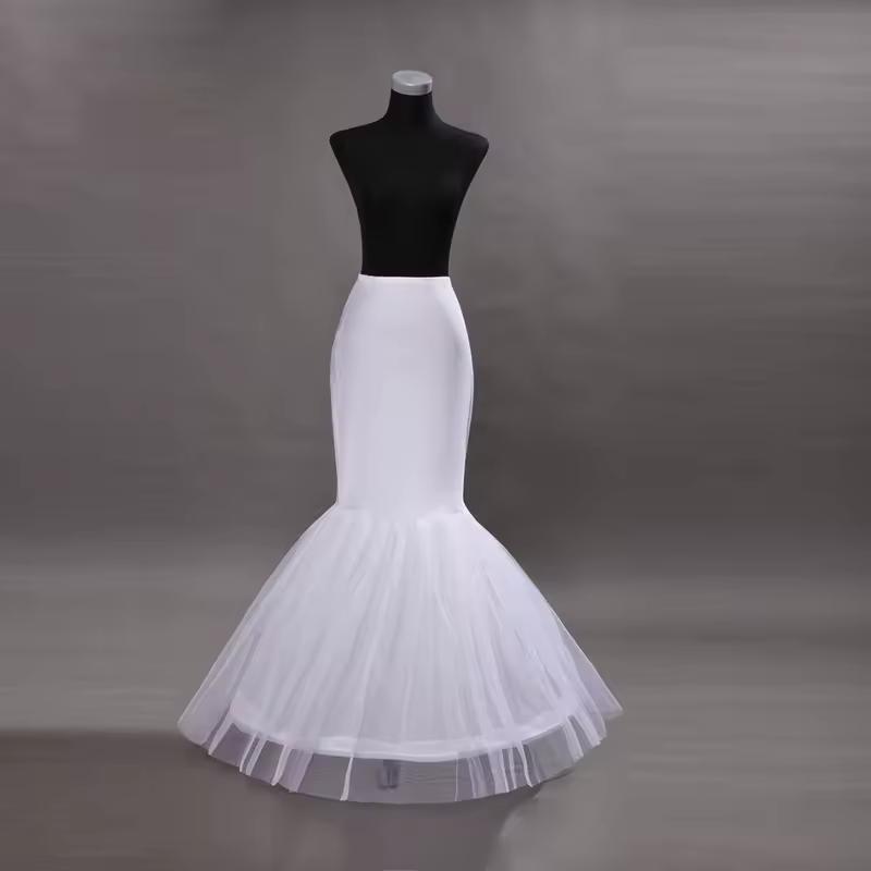 Hot Bridal Wedding Petticoat Underskirt Prom Plus Size Hoop Crinoline 12 Styles Customized - Image 2
