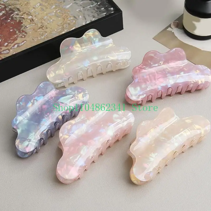 5asd Mạnh mẽ chắc chắn tóc Claw Claw cho nữ acetate clip jaw Pháp tóc Barrettes giữ cho trang phục hàng ngày