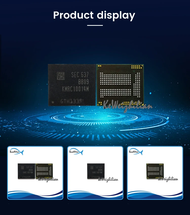 KMRC10014M-B809 OPPO A59S/F1S R9 vivo x6 مكتبة الخط C5000 64 + 4 221FBGA EMCP ثانية وتم اختبارها بشكل جيد شريحة الذاكرة IC