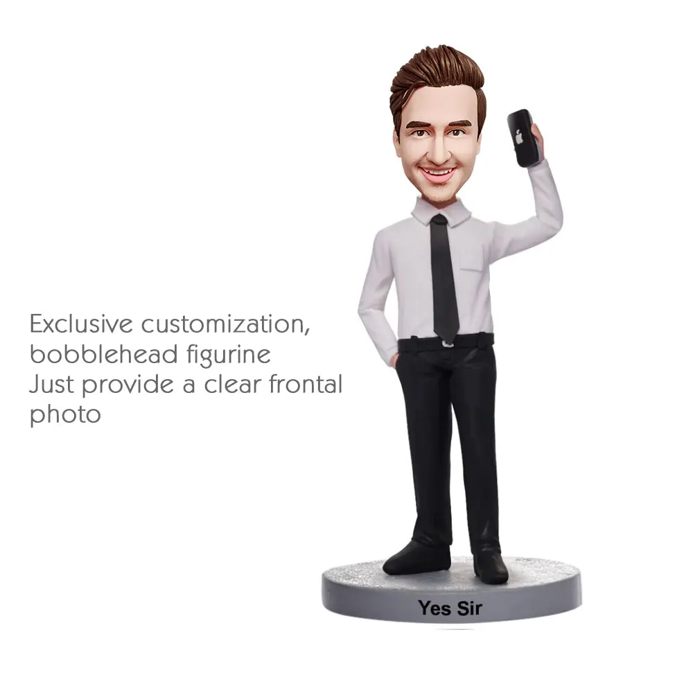 Custom Bobbleheads Figurine Customized Birthday Gifts For Men Boss Dad Boy Friend Personalized Valentines Day Gifts With Photos