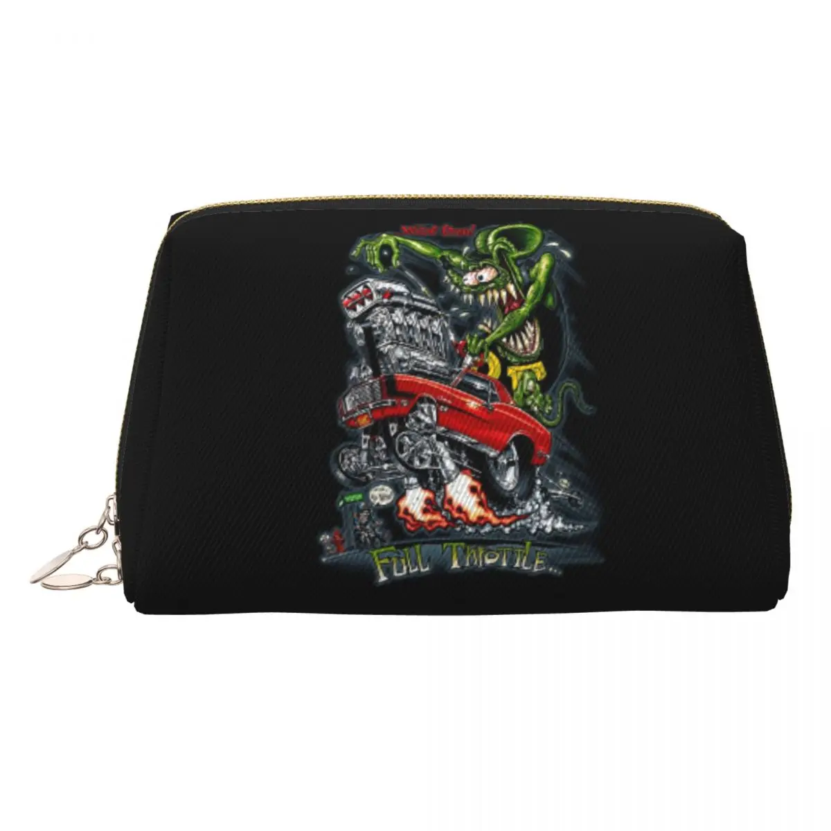 

Пользовательские Rat Fink анимация аниме мультфильм дорожная косметичка для женщин макияж органайзер для туалетных принадлежностей женский комплект для хранения красоты Dopp